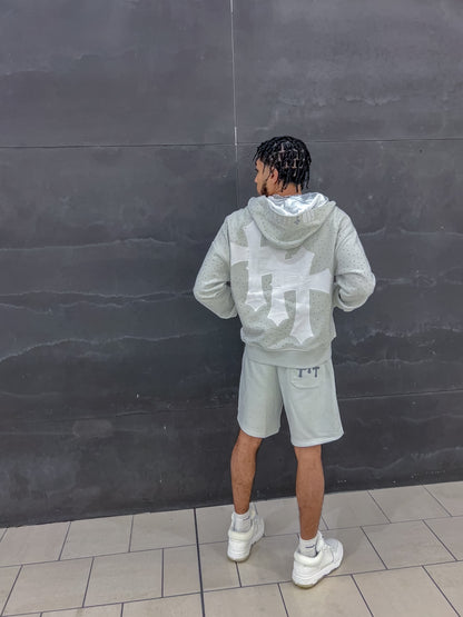 white diamond Shorts